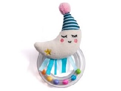 Rattles - Mini Moon Rattle