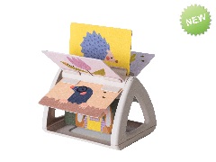 .Tummy Time Spinning Book