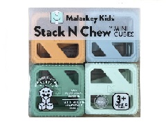 Stack N Chew Mini Cubes - Earthy